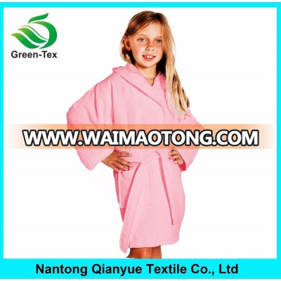 Waffle Bath Robes Kids Hotel Bathrobe Spa Robe in bulk