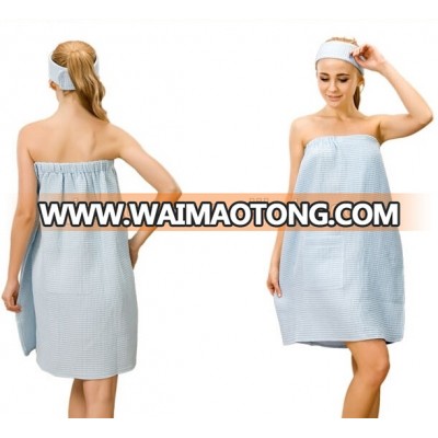 High quality Spa waffle wrap for ladies