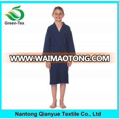 Fashion Kids Waffle Bath Robes Wholesale High Quality Spa Robe